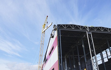 Горизонтальный монтаж сэндвич-панелей