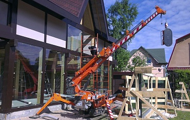 Работы по остеклению веранды